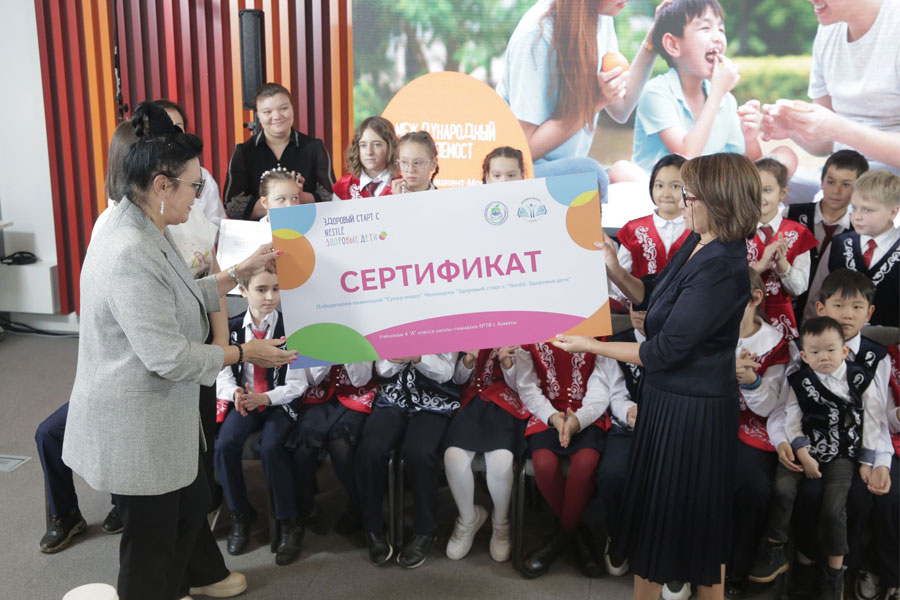 Nestlé-мен салауатты бастама: үш елдің отбасылары күзгі челендждің финалын атап өтті