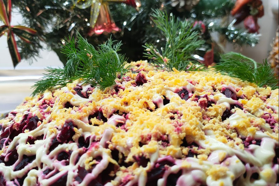 Жаңа жылда дайындалатын 5 түрлі салат