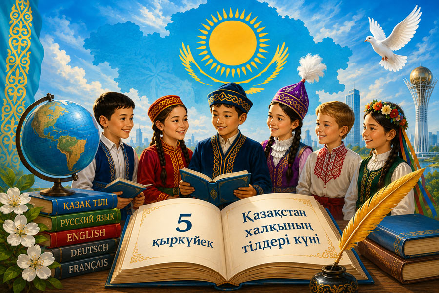5 қыркүйек – Қазақстан халқының тілдері күніне арналған құттықтау сөз